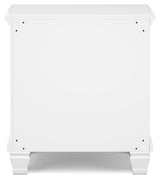 Fortman White Nightstand