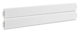 Fortman White California King Panel Rails