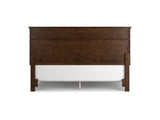 Danabrin Brown California King Panel Bed, Dresser And Mirror