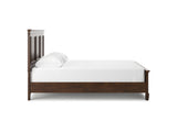 Danabrin Brown California King Panel Bed, Dresser And Mirror