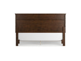 Danabrin Brown King Panel Bed