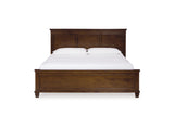 Danabrin Brown King Panel Bed
