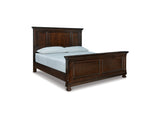 Porter California King Panel Bed, Dresser, Mirror And Chest