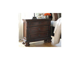Porter Rustic Brown Queen Storage Bed, Dresser, Mirror And 2 Nightstands