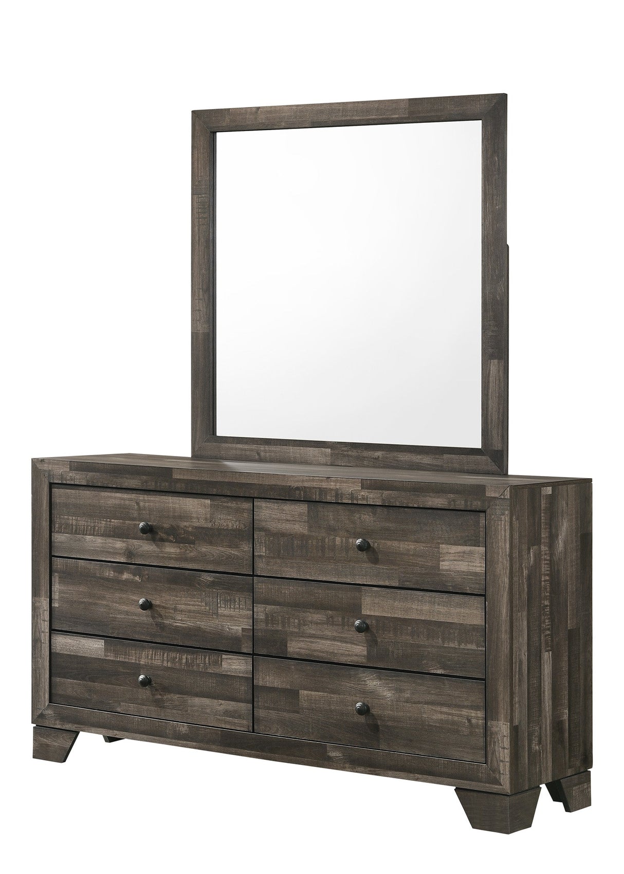 Atticus Brown Bedroom Mirror (Mirror Only)