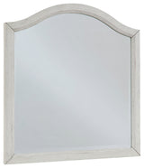 Robbinsdale Antique White Vanity Mirror