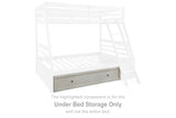 Robbinsdale Antique White Under Bed Storage