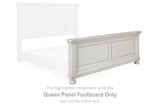 Robbinsdale Antique White Queen Panel Footboard