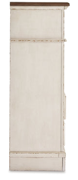 Realyn Chipped White Chest Of Drawers