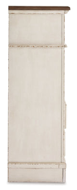 Realyn Chipped White Chest Of Drawers