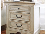 Realyn Two-Tone Queen Panel Bed, Dresser, Mirror, Chest And Nightstand