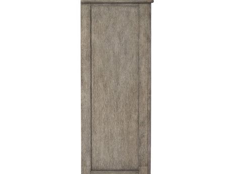 Lodenbay Antique Gray Queen Upholstered Panel Bed, Dresser, Mirror, Chest And Nightstand