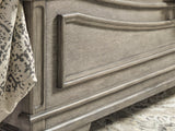 Lodenbay Antique Gray King Panel Bed