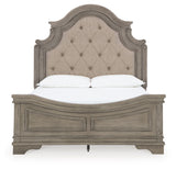 Lodenbay Antique Gray Queen Panel Bed