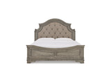 Lodenbay Antique Gray King Panel Bed