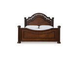 Lavinton Brown California King Poster Bed