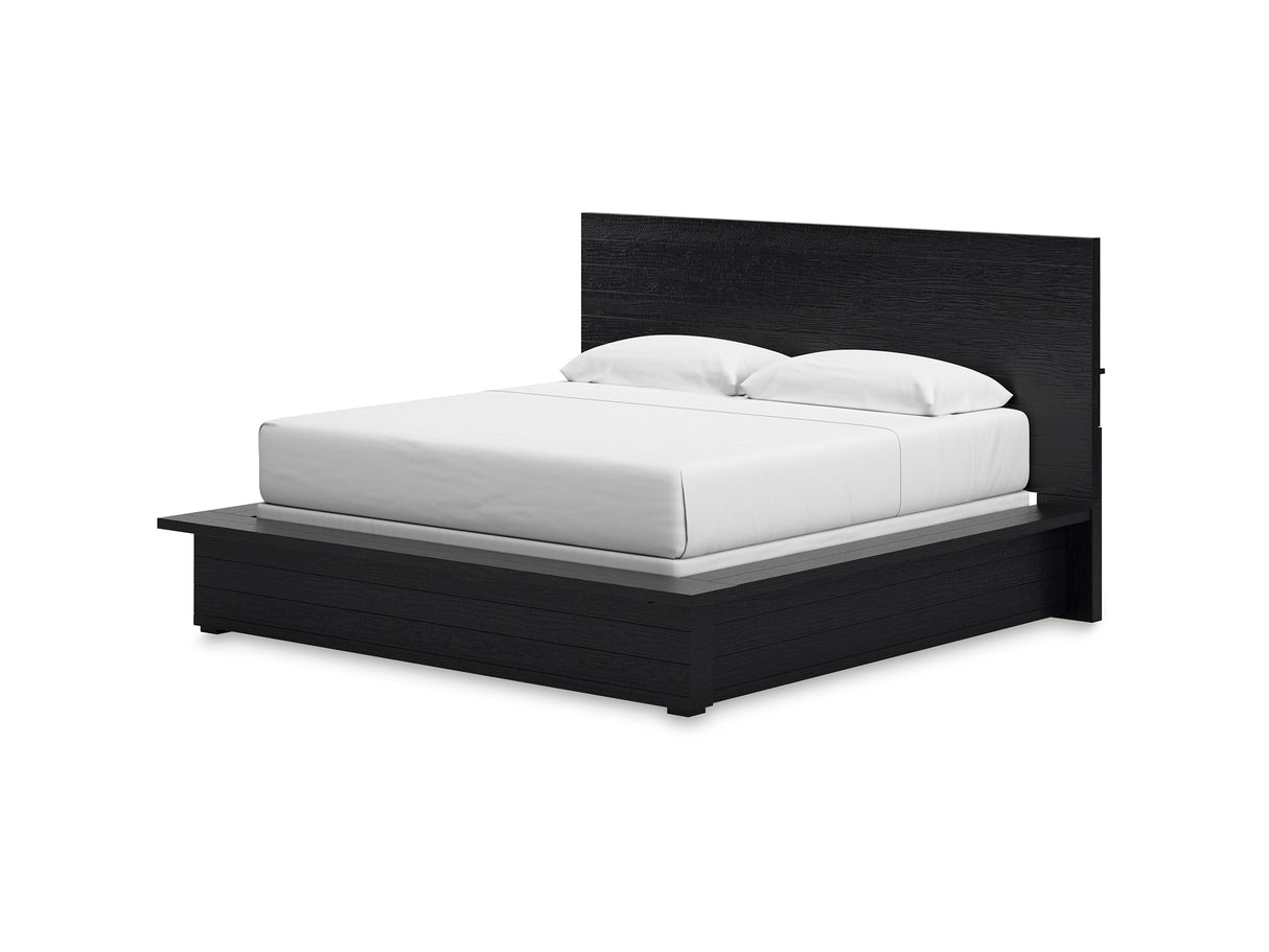 Londer King Panel Bed