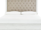Kanwyn Whitewash Queen Panel Bed