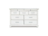 Kanwyn Whitewash King Storage Panel Bed And Dresser