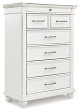 Kanwyn Whitewash Chest Of Drawers