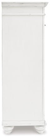 Kanwyn Whitewash Chest Of Drawers