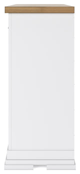 Ashbryn White/Natural Dresser