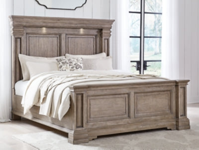 Blairhurst Light Grayish Brown King Panel Bed
