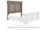 Blairhurst Light Grayish Brown King/California King Panel Headboard
