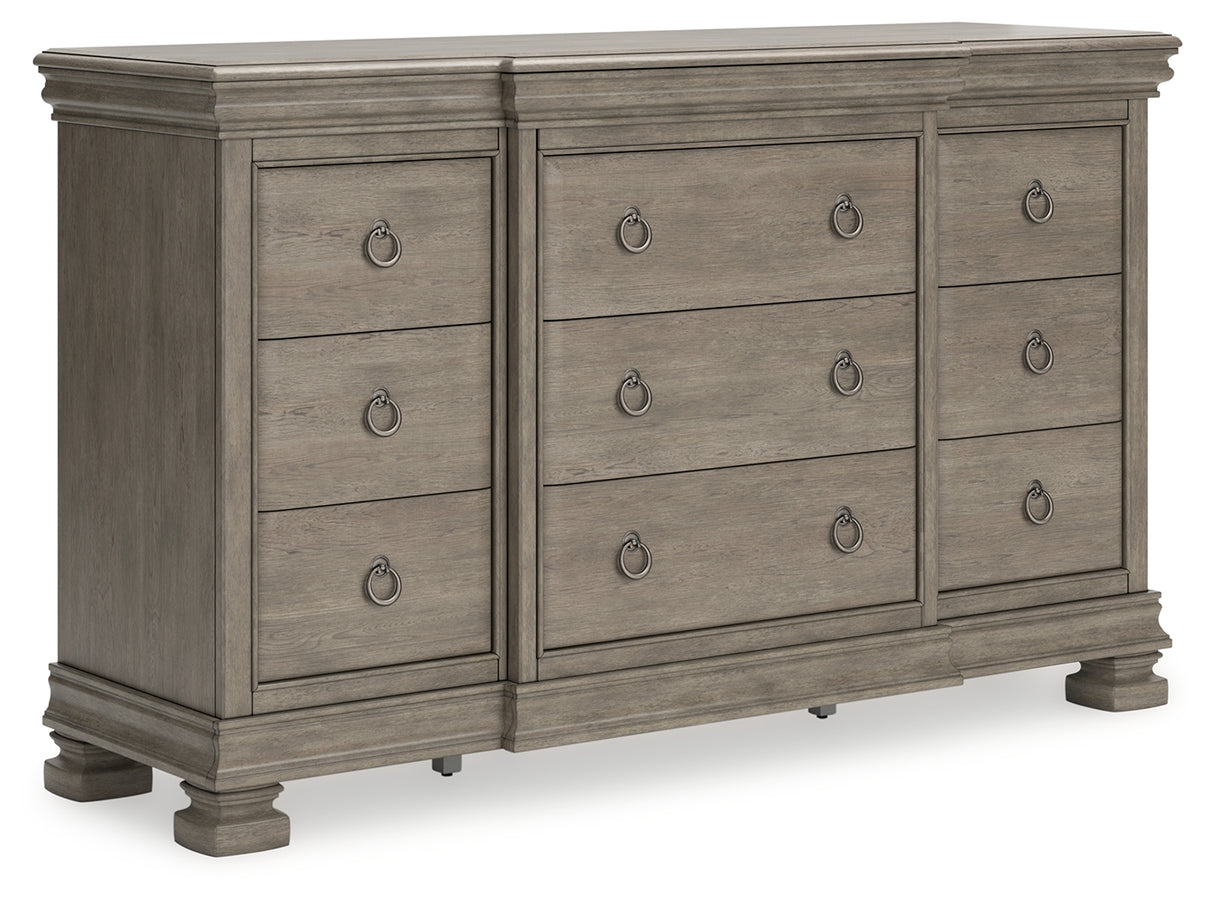 Lexorne Gray Dresser