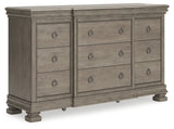 Lexorne Gray Dresser