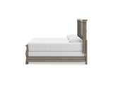 Lexorne Gray King Sleigh Bed