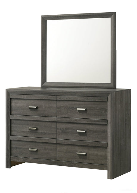 Valor Gray Bedroom Mirror (Mirror Only)