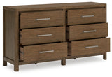 Cabalynn Light Brown Dresser