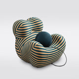 C610 BARREL CHAIR WITH OTTOMAN