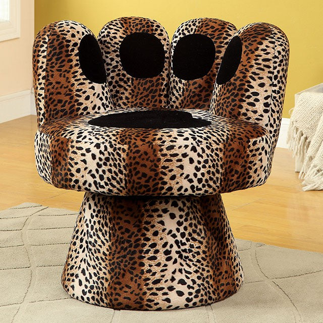 Paus Swivel Accent Chair