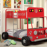 Fire Truck Bunk Bed