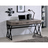 Moers Gray/Sand Black Desk