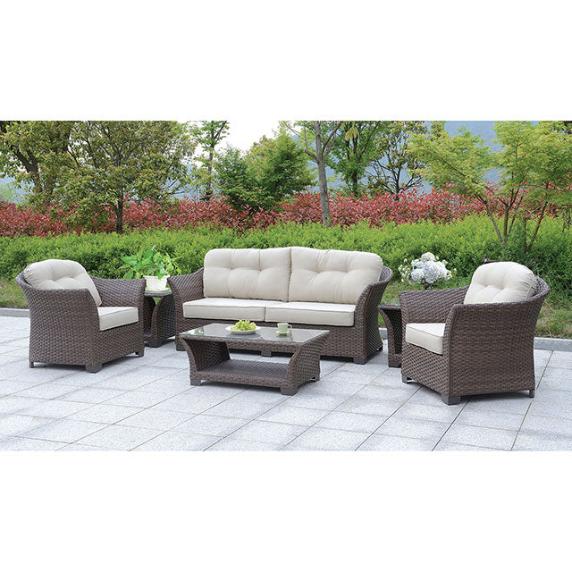 Bowbells 6 Pc. Patio Set W/ Coffee Table & 2 End Tables