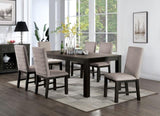 Umbria Antique Black/Gray Dining Table