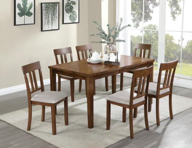 Medford Walnut/Beige Dining Set