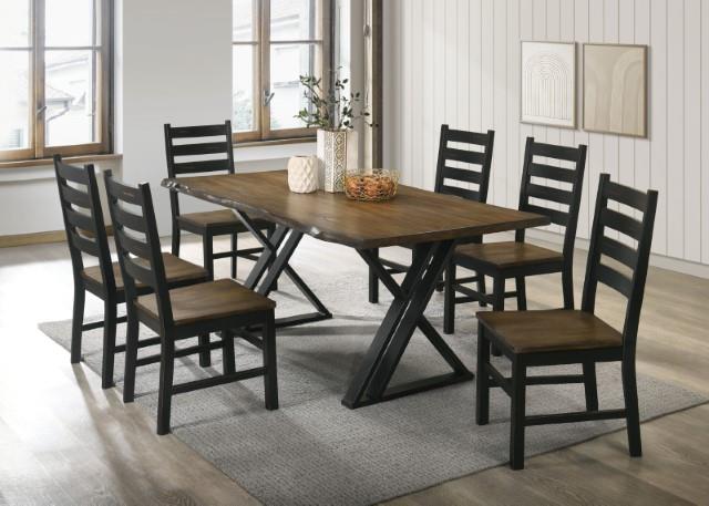 Barbary Black/Dark Oak Dining Set