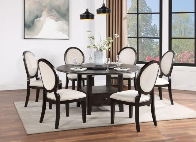 Newforte Espresso/Ivory Dining Set