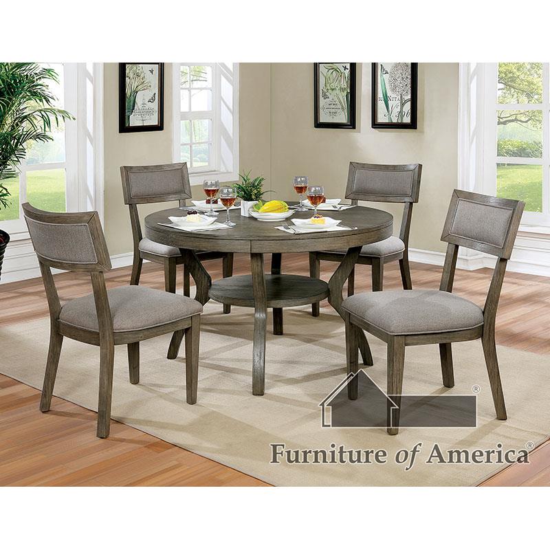 Leeds Gray Dining Set