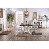 Auletta Distressed White/Gray Dining Table