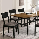 Oberwil Black/Gray Dining Table