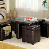 Ceres Cocktail Table W/ Ottomans