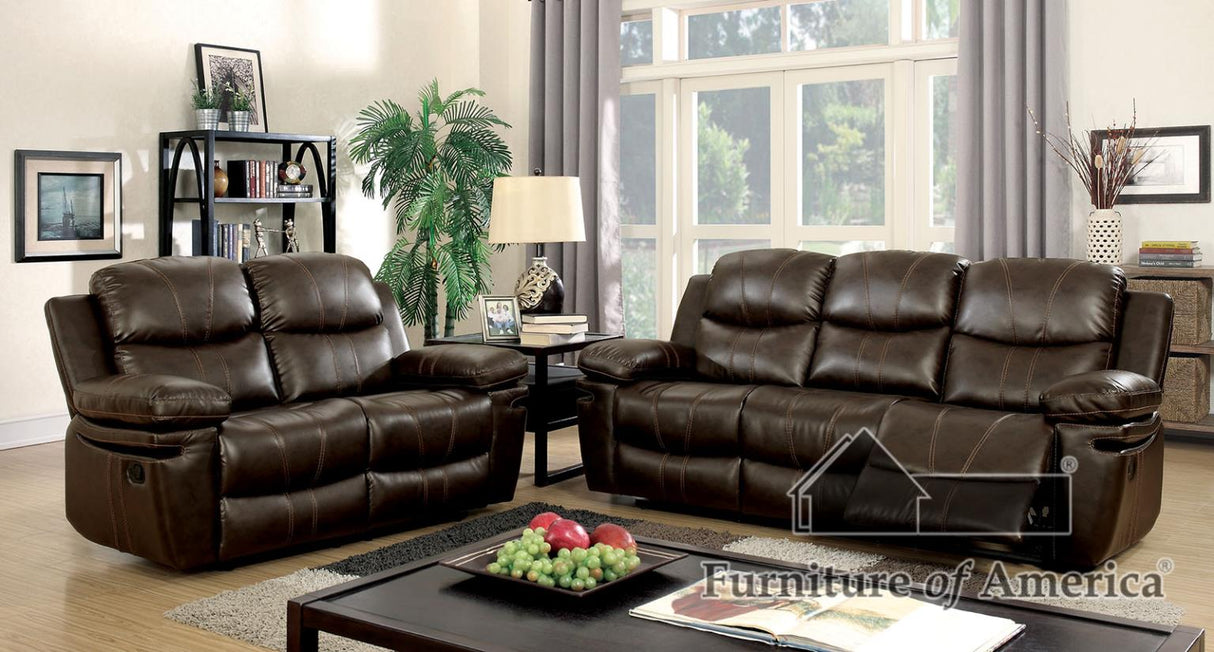 Listowel Brown Sofa Set