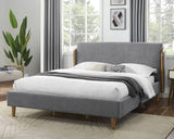 Ulstein Gray/Light Oak Bed