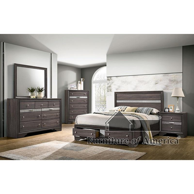 Chrissy Gray Bedroom Set