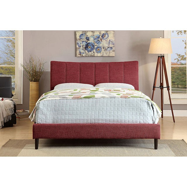 Ennis Twin Bed, Red